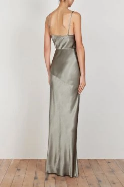 Shona Joy LA LUNE BIAS COWL MAXI DRESS - SAGE BEST SELLERS 13 Shona Joy LA LUNE BIAS COWL MAXI DRESS - SAGE BEST SELLERS
