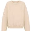 Shona Joy SJ LOGO BATWING SWEATER - SANDSTONE TOPS