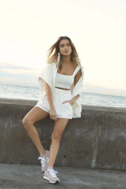 Shona Joy SJ SWEAT SHORT - IVORY