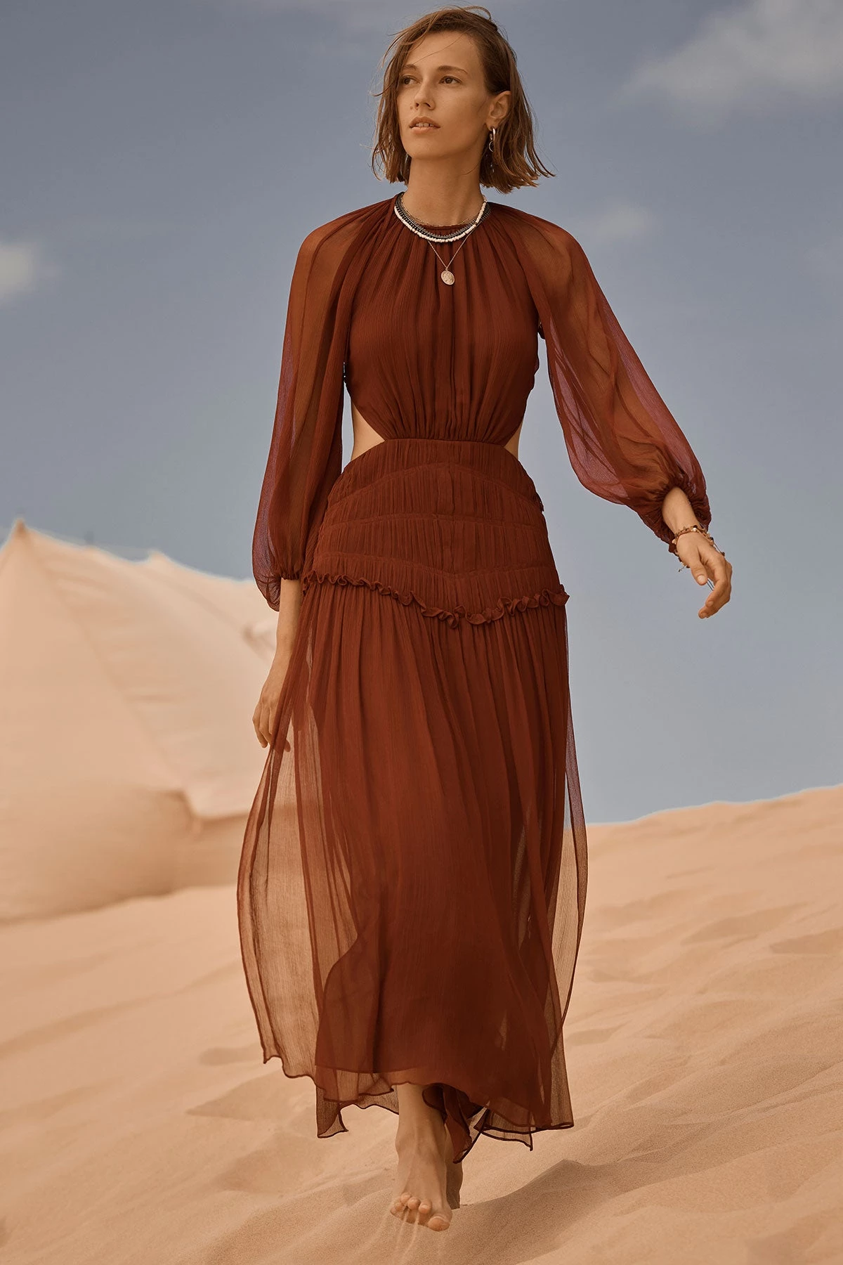 Shona Joy SAFIRA CUT OUT BACKLESS MIDI DRESS - SANGRIA DRESSES 2 Shona Joy SAFIRA CUT OUT BACKLESS MIDI DRESS - SANGRIA DRESSES