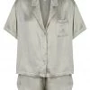 Shona Joy LA LUNE LOUNGE SHIRT SET - SAGE