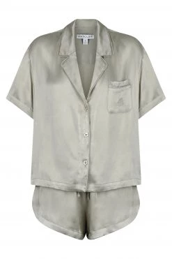 Shona Joy LA LUNE LOUNGE SHIRT SET - SAGE