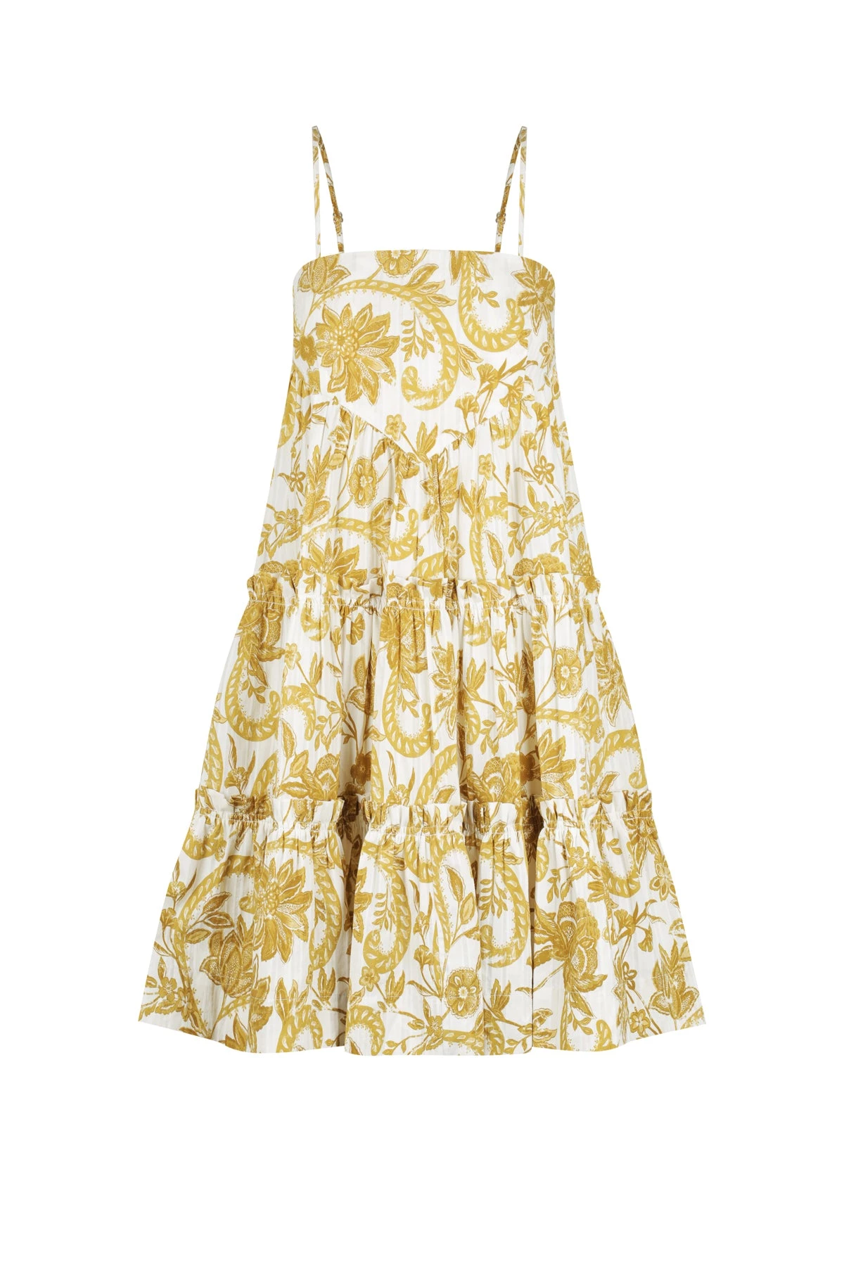 Shona Joy DRESSES SAFFRON TIERED MINI DRESS 1 Shona Joy DRESSES SAFFRON TIERED MINI DRESS