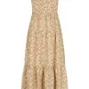 Shona Joy DRESSES ORION LINEN TIERED MIDI DRESS