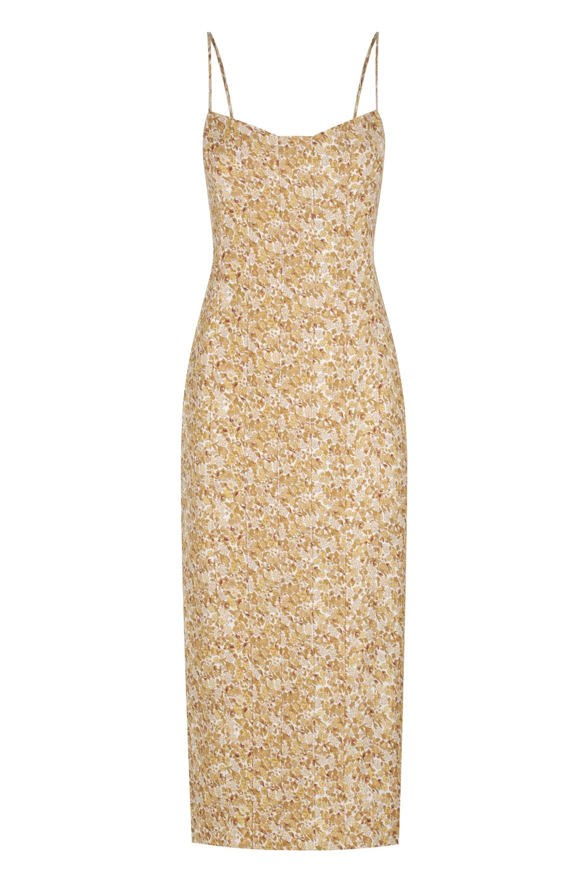 Shona Joy DRESSES ORION LINEN FITTED MIDI DRESS 1 Shona Joy DRESSES ORION LINEN FITTED MIDI DRESS