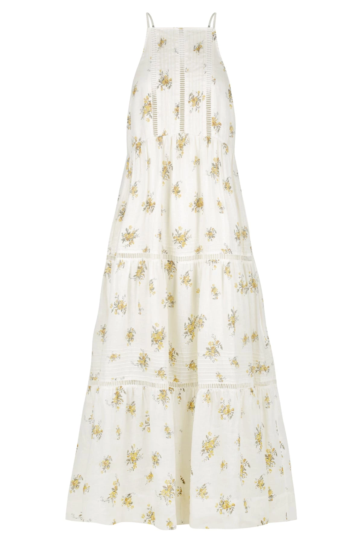 Shona Joy DRESSES LILA LINEN PIN TUCK SLEEVELESS MAXI DRESS 1 Shona Joy DRESSES LILA LINEN PIN TUCK SLEEVELESS MAXI DRESS