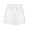 Shona Joy SHORTS & PANTS CALYPSO CROCHET DRAWSTRING SHORT - RICE