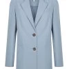 Shona Joy IRENA OVERSIZED TAILORED BLAZER - CHALK BLUE