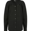 Shona Joy PRISCILA HIGH NECK UTILITY SHIRT - COAL TOPS