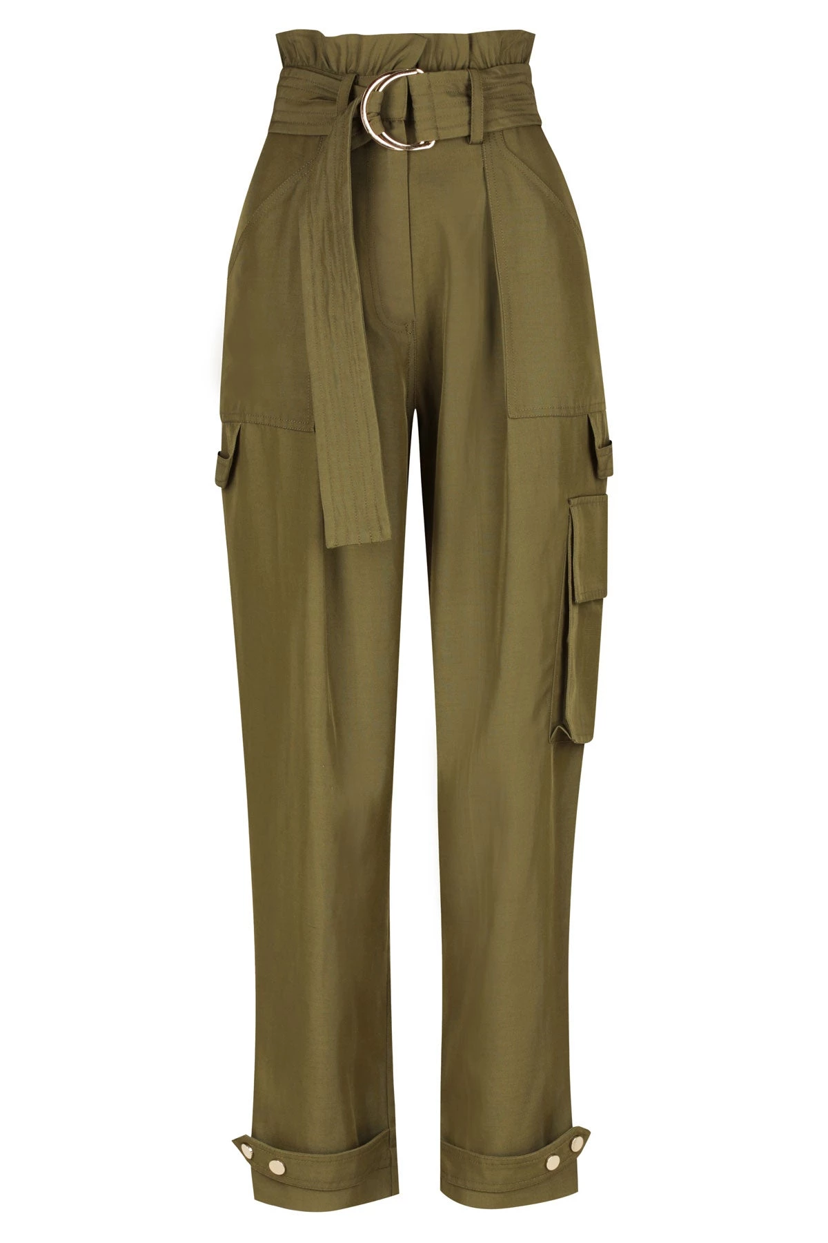 Shona Joy MATILDA LINEN UTILITY PAPERBAG PANT - FOREST SHORTS & PANTS 1 Shona Joy MATILDA LINEN UTILITY PAPERBAG PANT - FOREST SHORTS & PANTS