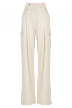 Shona Joy SARA UTILITY RELAXED PANT - CREMA