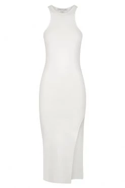 Shona Joy DRESSES BASIC RACER BACK MIDI DRESS - IVORY