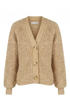 Shona Joy OLIVIA CARDIGAN - CAMEL/MULTI