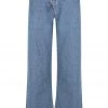 Shona Joy EMILY STRAIGHT LEG JEAN WITH SPLIT - INDIGO SHORTS & PANTS