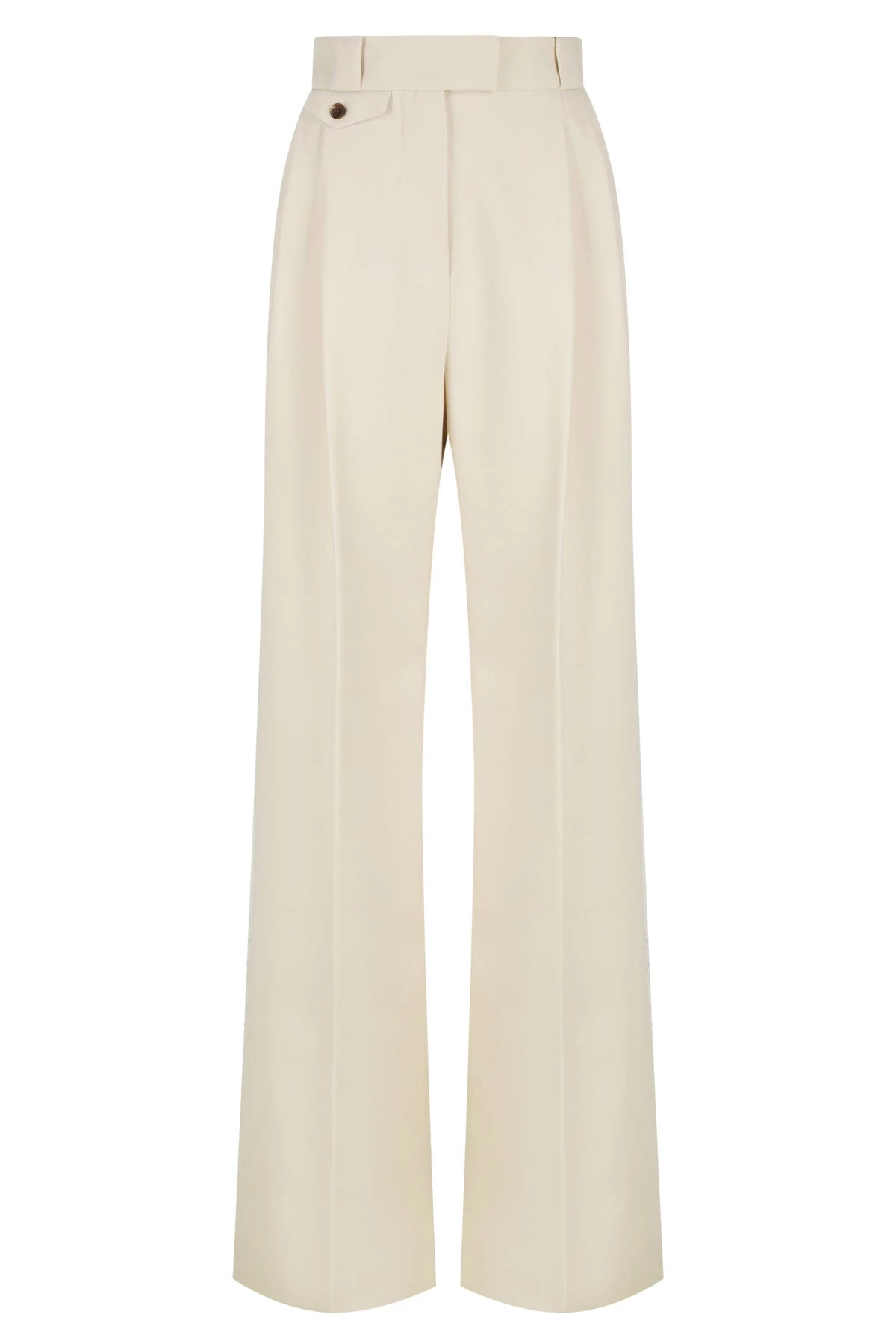 Shona Joy IVY HIGH WAISTED TAILORED PANT - BONE 1 Shona Joy IVY HIGH WAISTED TAILORED PANT - BONE