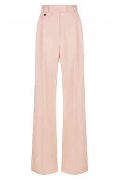 Shona Joy IVY HIGH WAISTED TAILORED PANT - ROSE DUST SHORTS & PANTS