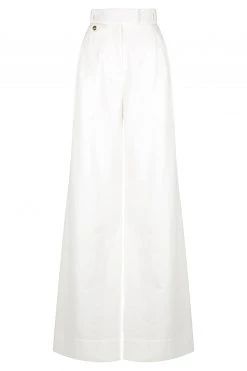 Shona Joy PRISCILA HIGH WAISTED TAILORED PANT - RICE