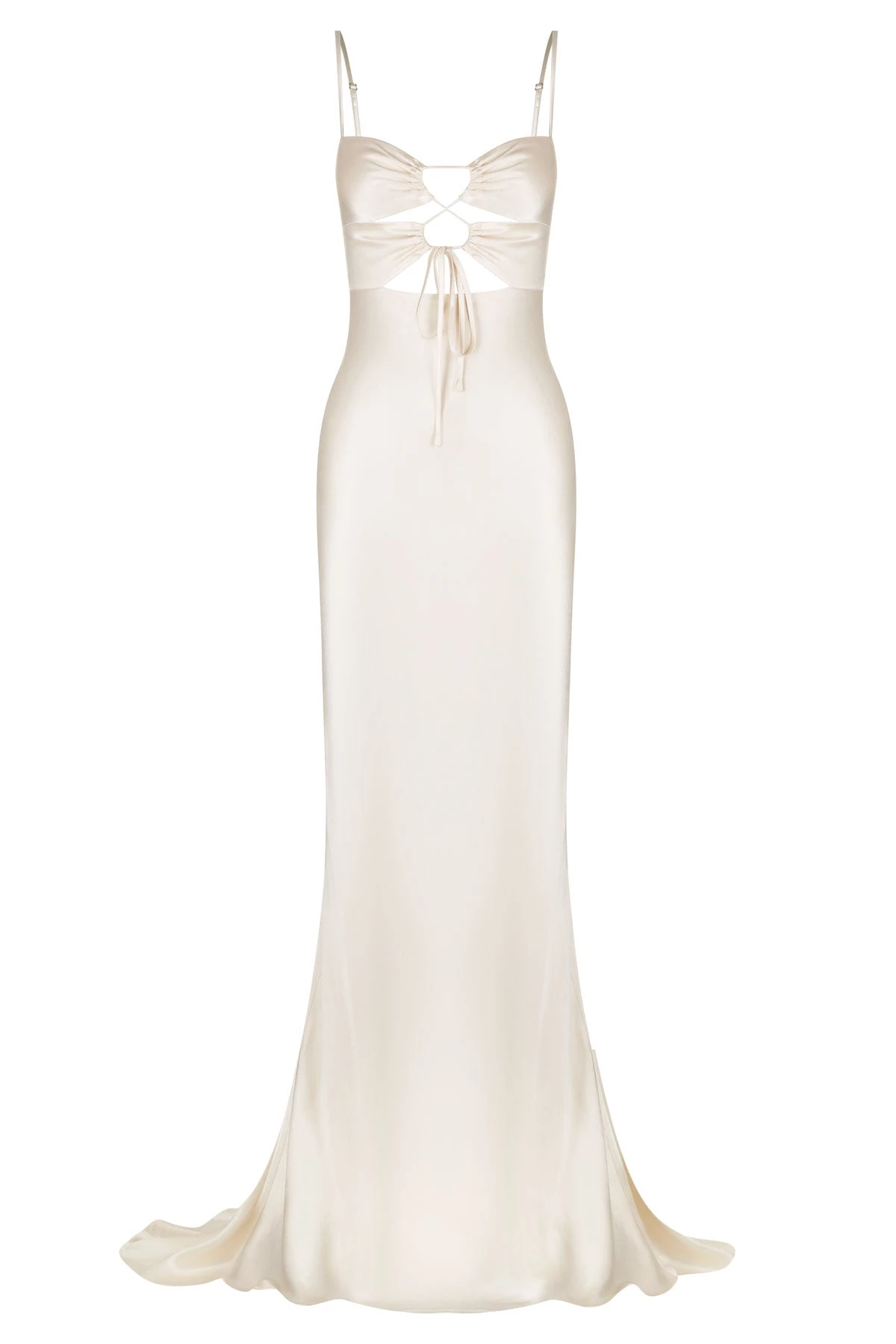 Shona Joy LA LUNE LACE FRONT MAXI DRESS - CREAM DRESSES 1 Shona Joy LA LUNE LACE FRONT MAXI DRESS - CREAM DRESSES