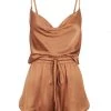 Shona Joy BRIDESMAIDS LA LUNE LOUNGE CAMI SET - COPPER