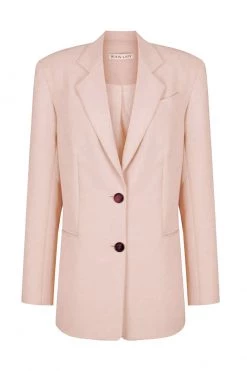 Shona Joy TOPS IVY OVERSIZED TAILORED BLAZER - ROSE DUST