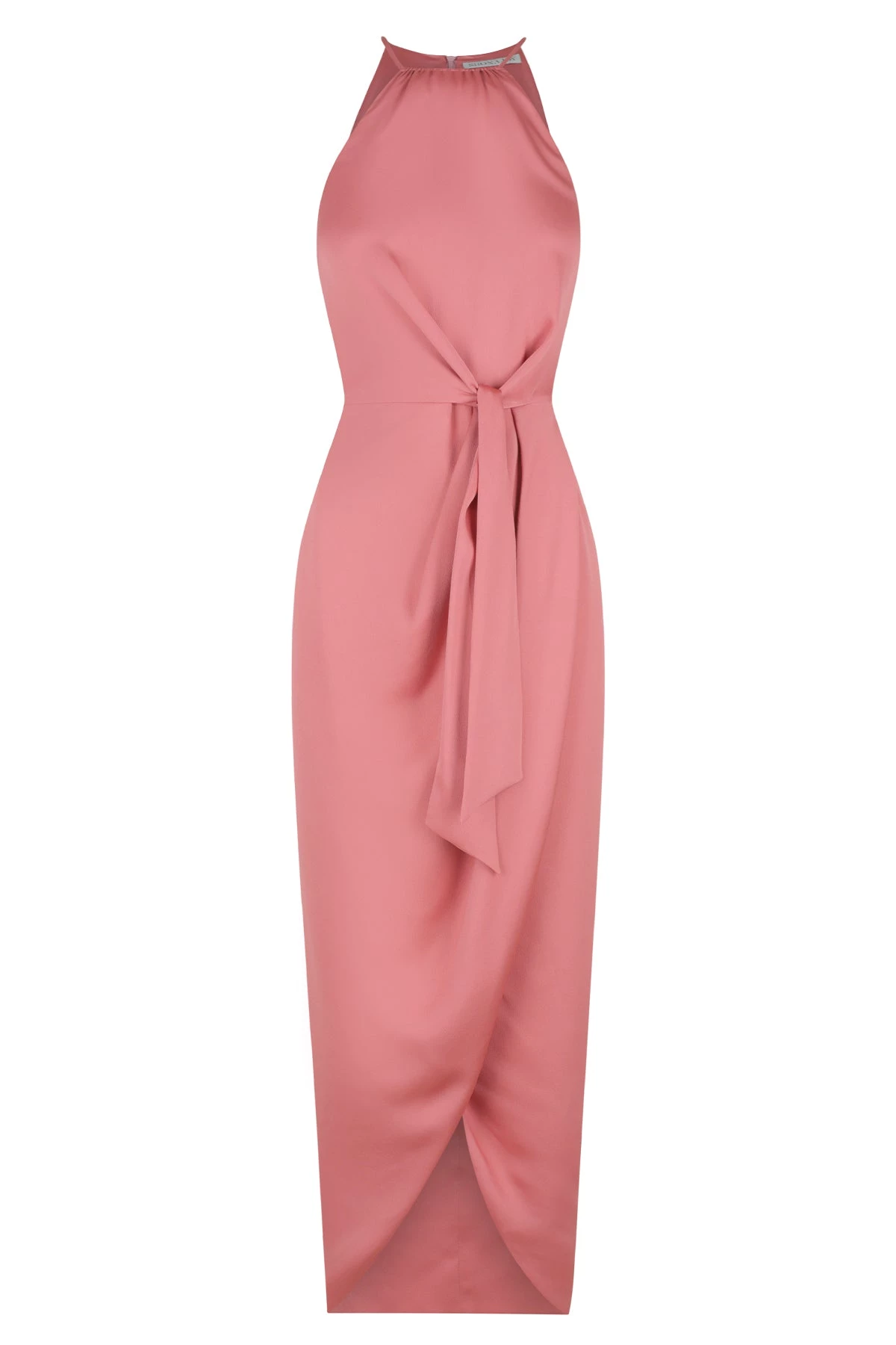 Shona Joy LUXE TIE FRONT SLEEVELESS MIDI DRESS - ROSE DRESSES 1 Shona Joy LUXE TIE FRONT SLEEVELESS MIDI DRESS - ROSE DRESSES