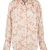 Shona Joy TOPS FLOR LINEN LONG SLEEVE BUTTON UP SHIRT