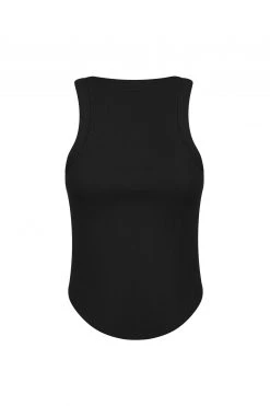 Shona Joy SJ RIB TANK - BLACK