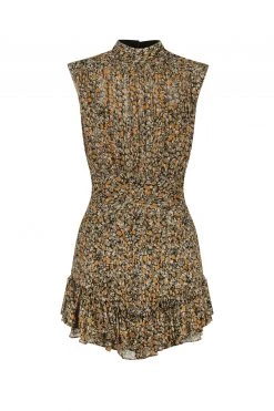 Shona Joy DRESSES PALOMA SLEEVELESS RUCHED MINI DRESS