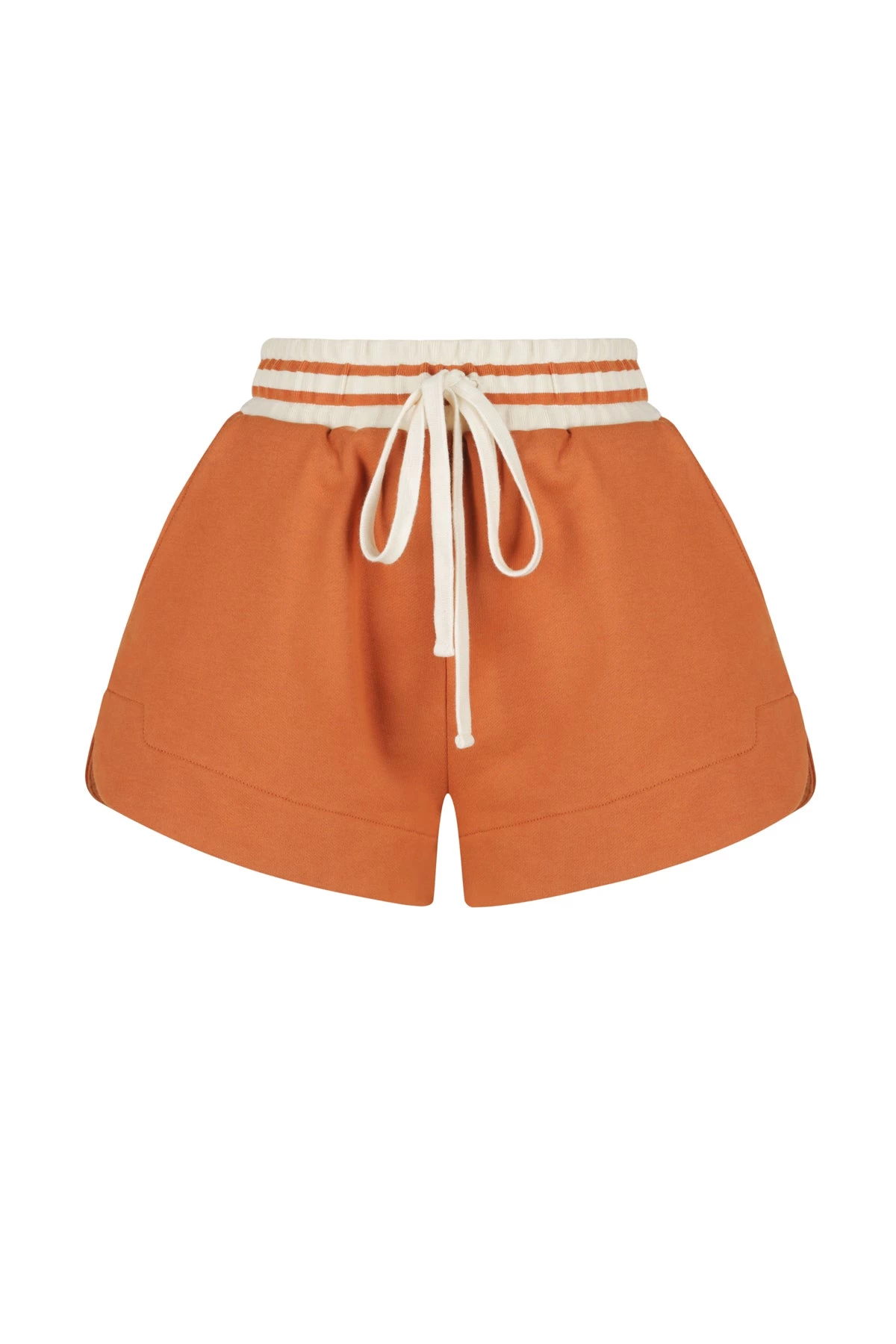 Shona Joy KNITWEAR SJ CURVED HEM SHORT - TURMERIC 1 Shona Joy KNITWEAR SJ CURVED HEM SHORT - TURMERIC