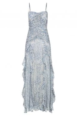 Shona Joy DRESSES CANDICE RUCHED FRILL MAXI DRESS