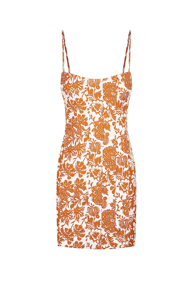 Shona Joy VITORIA LINEN CORDED FITTED MINI DRESS DRESSES 1 Shona Joy VITORIA LINEN CORDED FITTED MINI DRESS DRESSES