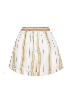 Shona Joy SUZANA LINEN SHORT SHORTS & PANTS