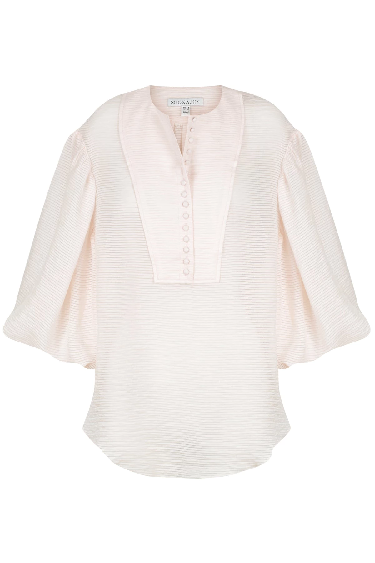 Shona Joy CHARLOTTE BALLOON SLEEVE BLOUSE - ECRU 1 Shona Joy CHARLOTTE BALLOON SLEEVE BLOUSE - ECRU