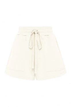 Shona Joy SJ SWEAT SHORT - IVORY