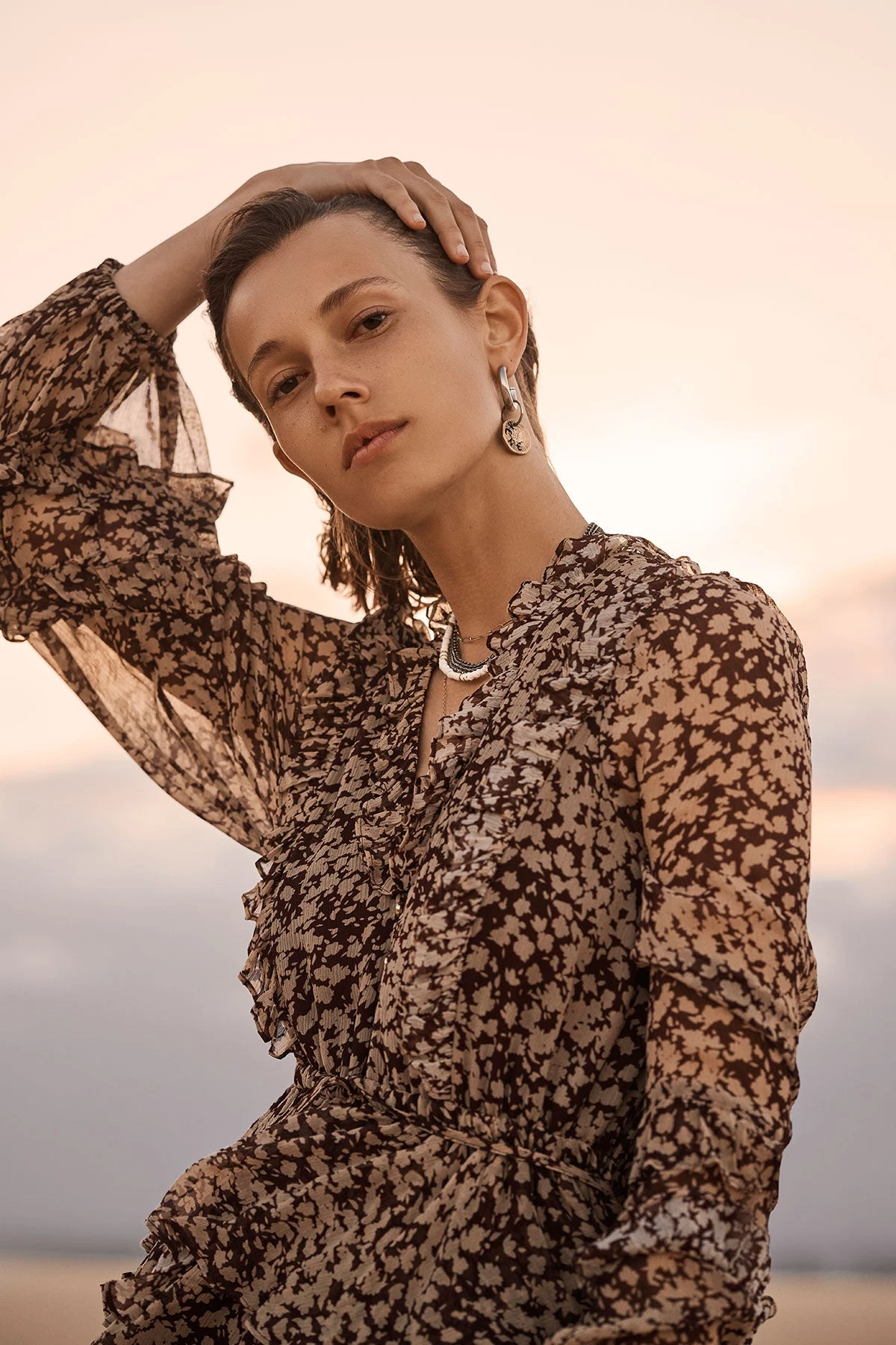 Shona Joy DRESSES VALERIA BALLOON SLEEVE DRAWSTRING MINI DRESS 2 Shona Joy DRESSES VALERIA BALLOON SLEEVE DRAWSTRING MINI DRESS