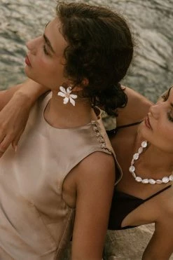 Shona Joy LA LUNE BIAS SLEEVELESS MIDI DRESS - GOLD