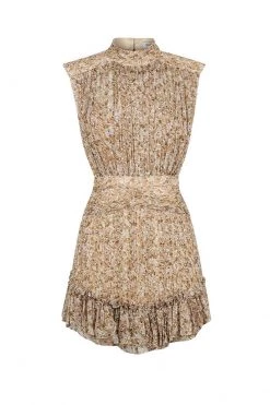 Shona Joy AMBAR SLEEVELESS RUCHED MINI DRESS