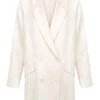 Shona Joy TOPS LA LUNE DOUBLE BREASTED BLAZER - CREAM