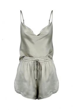 Shona Joy LA LUNE LOUNGE CAMI SET - SAGE