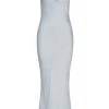 Shona Joy DRESSES LUXE BIAS COWL SLIP DRESS - CLOUD