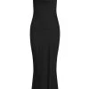 Shona Joy DRESSES LUXE BIAS COWL SLIP DRESS - ONYX