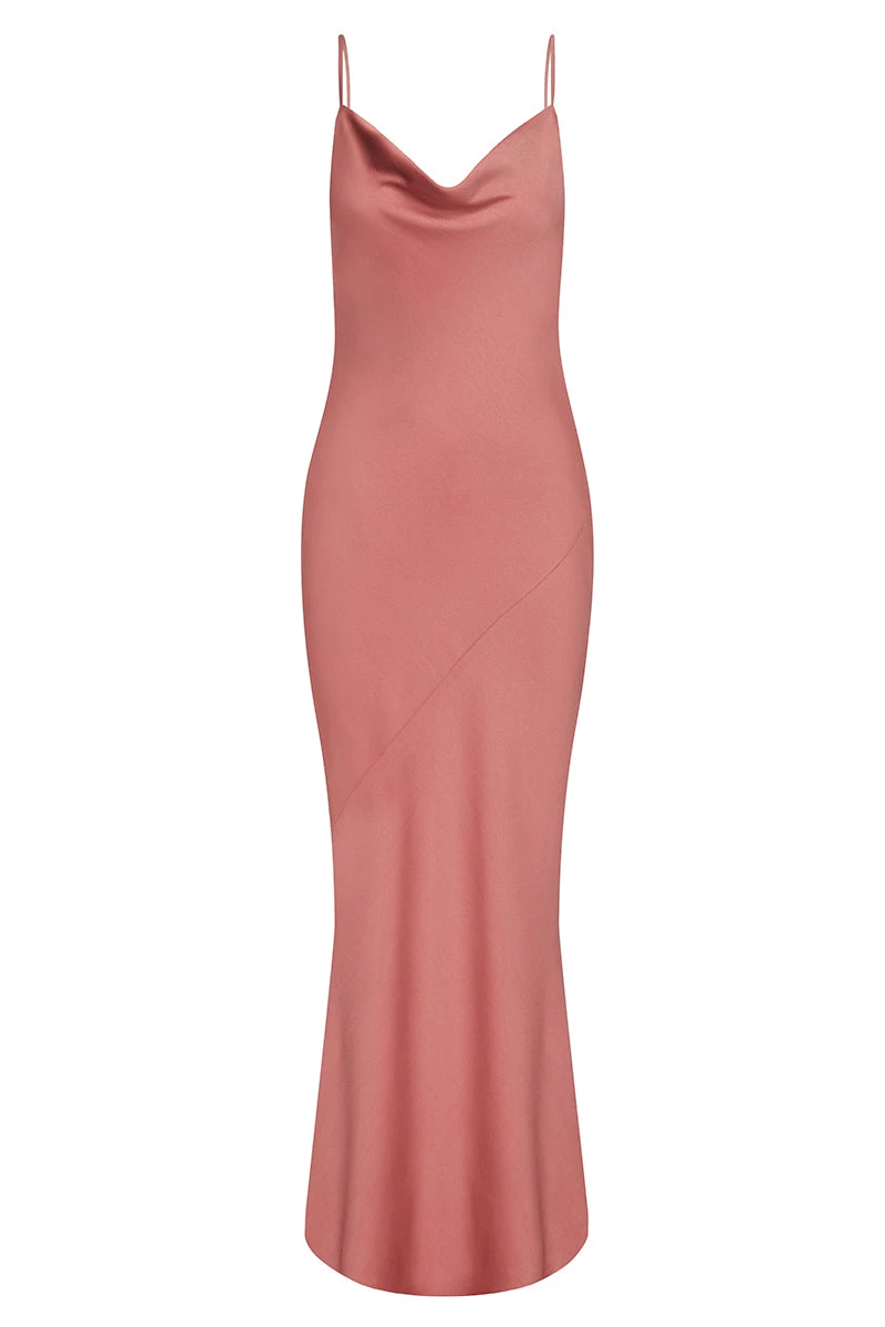 Shona Joy LUXE BIAS COWL SLIP DRESS - ROSE DRESSES 1 Shona Joy LUXE BIAS COWL SLIP DRESS - ROSE DRESSES