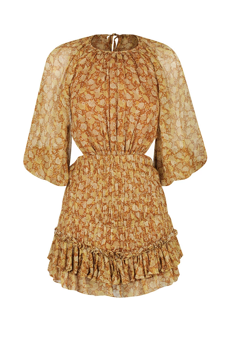 Shona Joy DRESSES SUNSET CUT OUT BACKLESS MINI DRESS 1 Shona Joy DRESSES SUNSET CUT OUT BACKLESS MINI DRESS